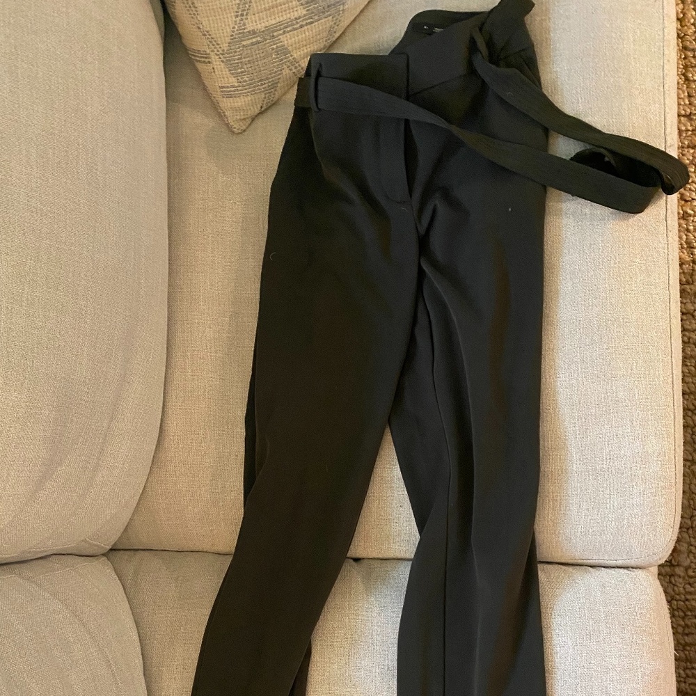 Loft dark green slacks